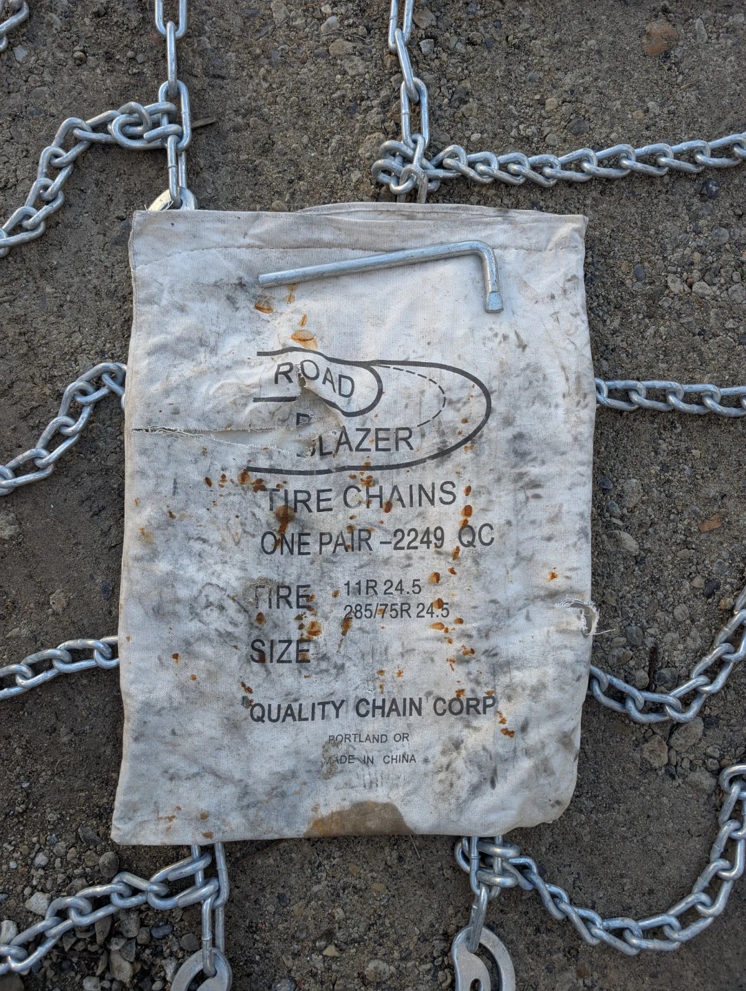 Snow chains, 11R-24.5" - photo 2