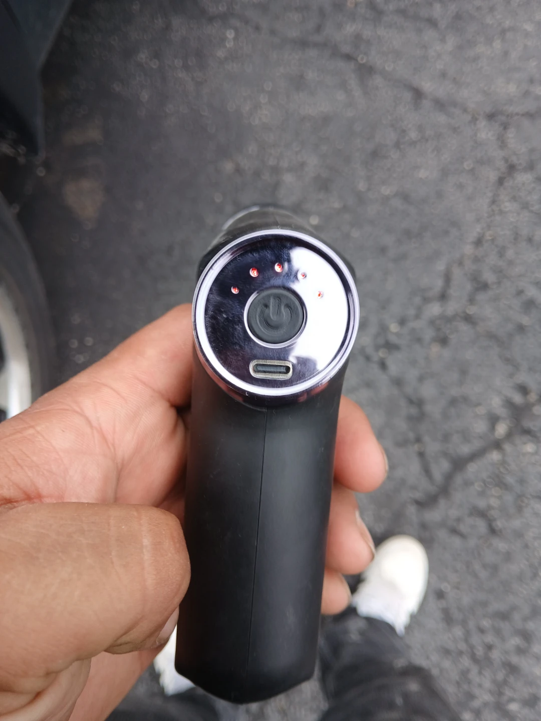 Black Massage Gun with USB-C Charging - photo 2