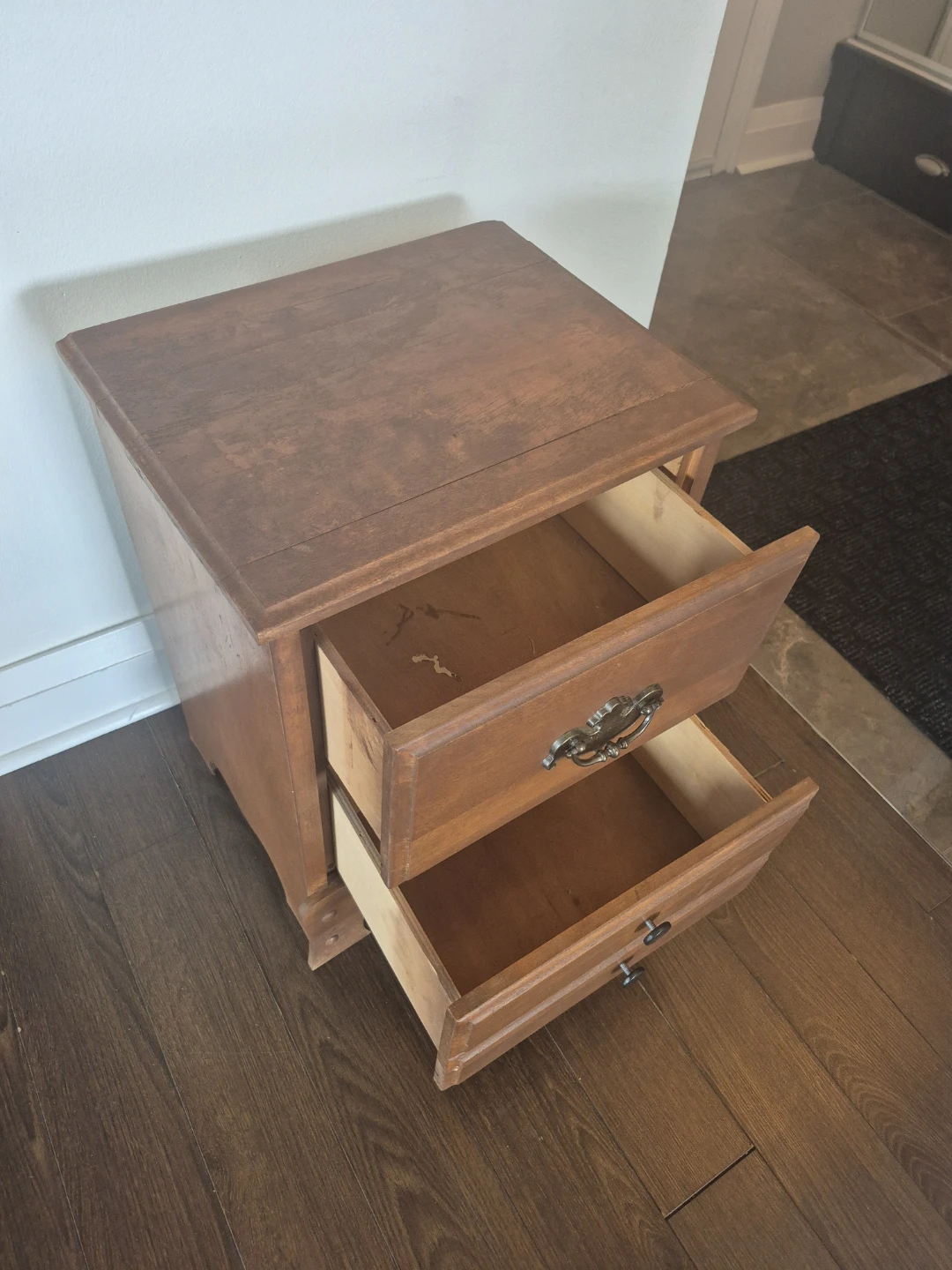 Wooden End Tables/ Night Tables with Drawers - photo 3