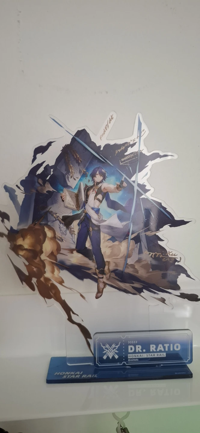 Dr. Ratio Honkai Star Rail Standee
