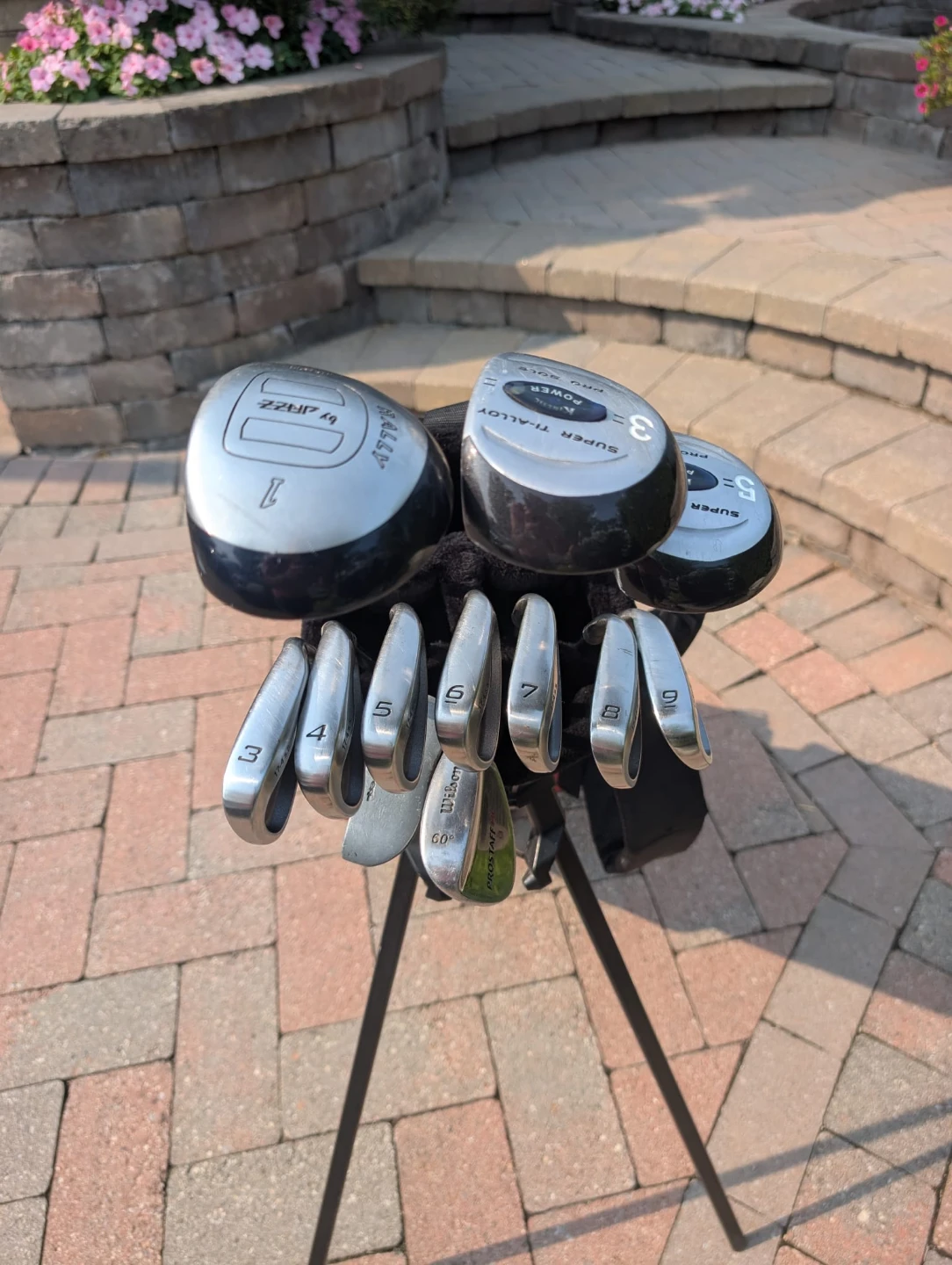Men's Set of Golf Clubs with Bag - right handed - photo 2