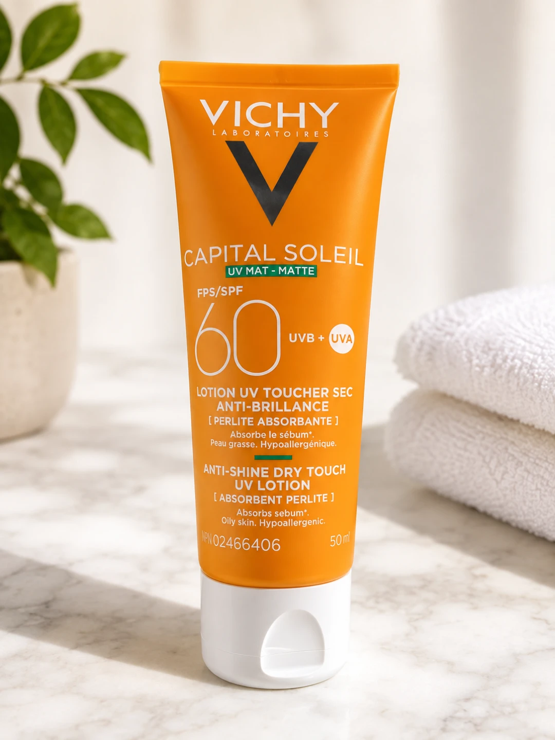 Vichy Capital Soleil SPF 60 Anti-Shine Dry Touch UV Lotion 50ml
