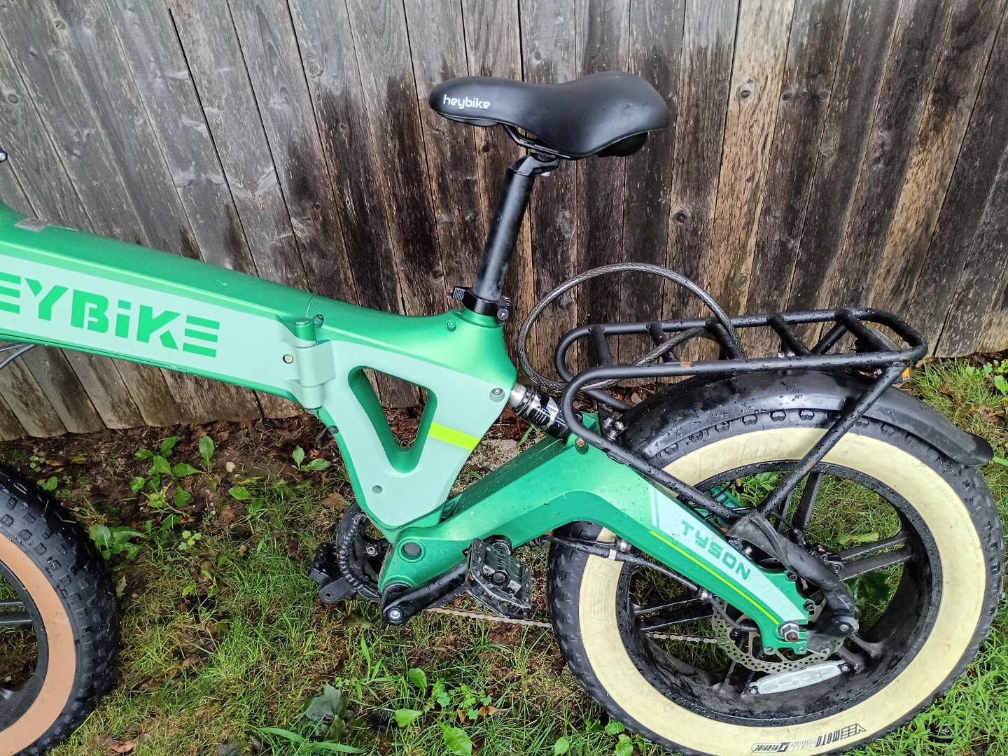 HEYBIKE Electric Folding Fat Tire Bike - Green - photo 5
