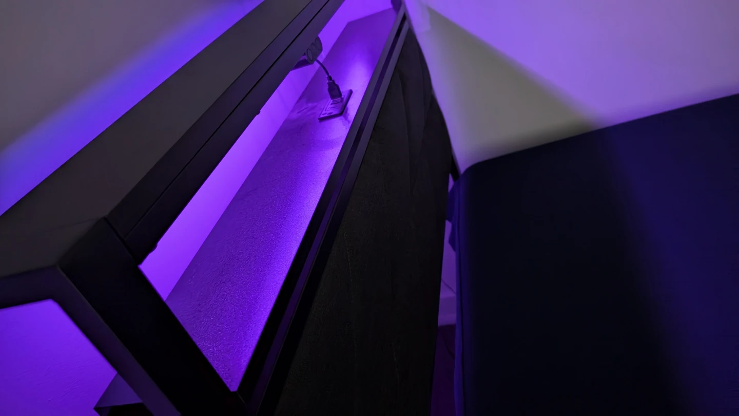 Single Bed Frame with LED Headboard - photo 3