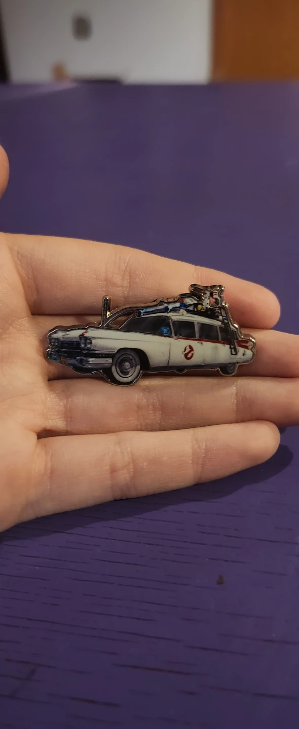 Limited time Ghostbusters Ecto-1 Enamel Pin - photo 2