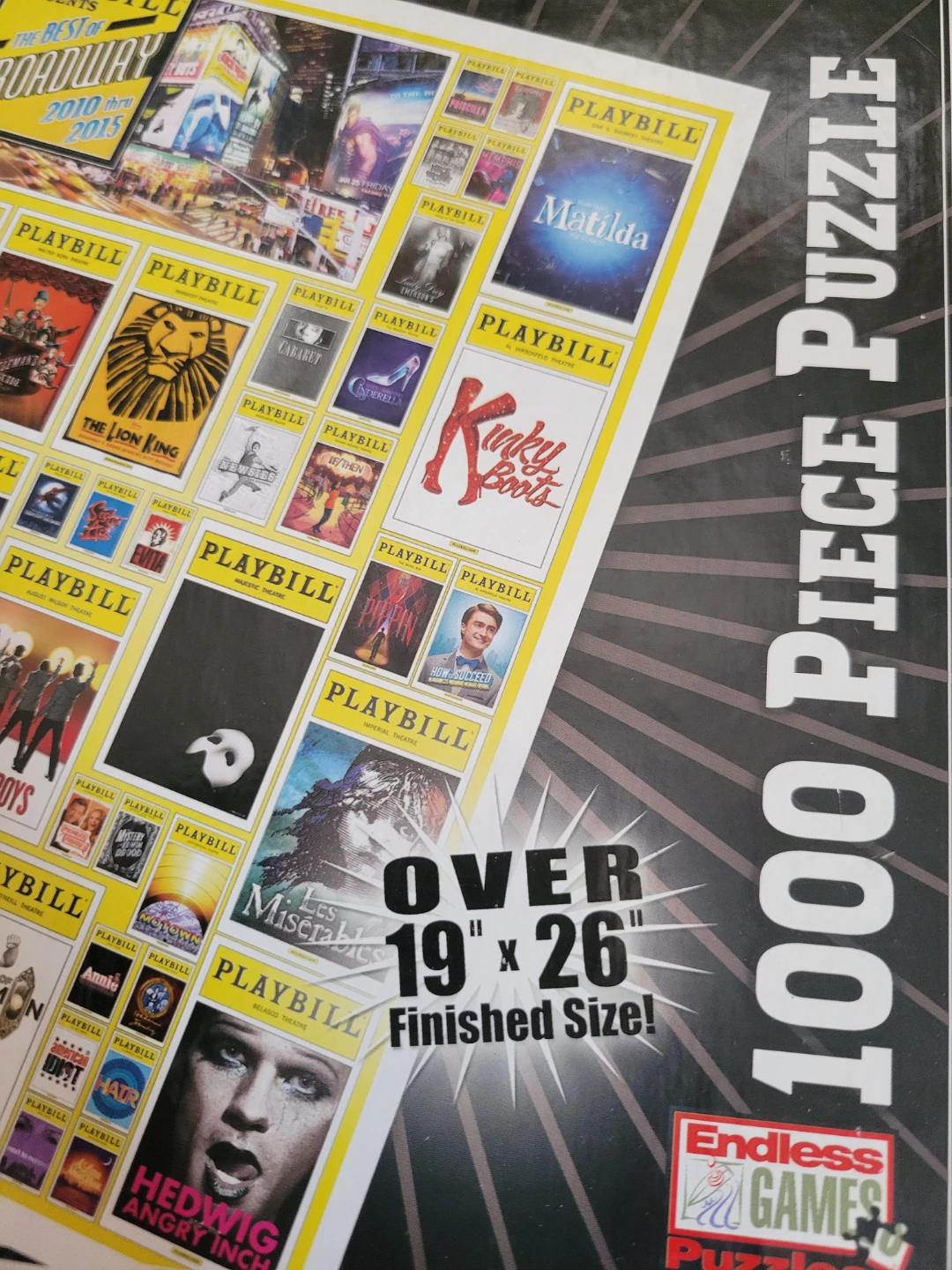 Playbill Presents Broadway 1000 Piece Jigsaw Puzzle - photo 4