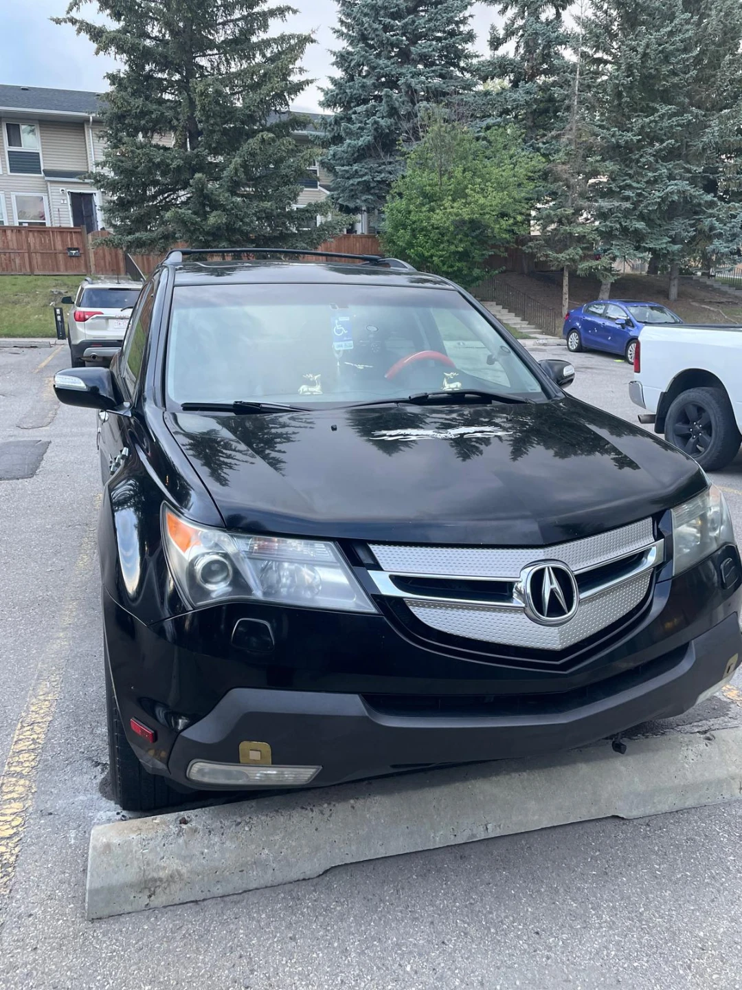 Black Acura MDX SH-AWD
