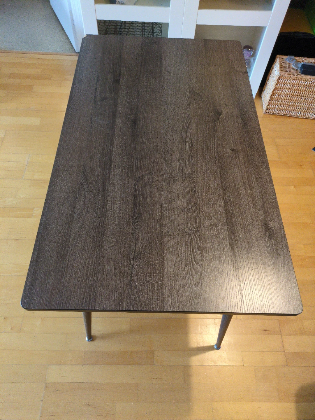 Dark Wood Dining Table