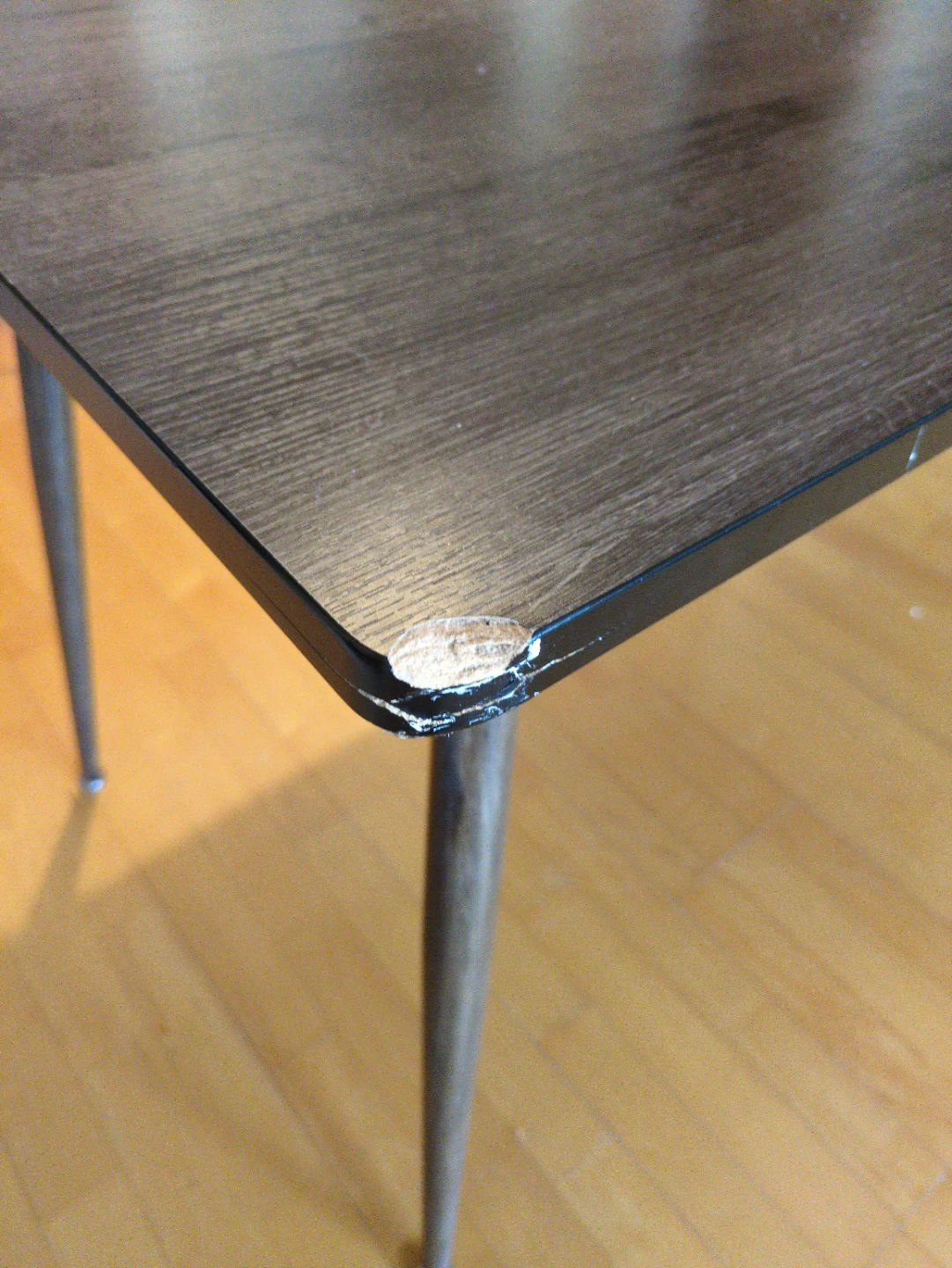 Dark Wood Dining Table - photo 3