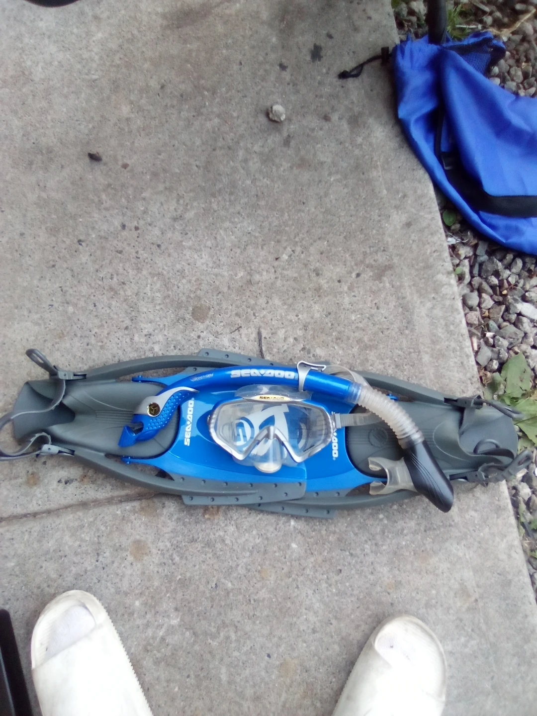 Sea-Doo Snorkel Set Mask and Fins