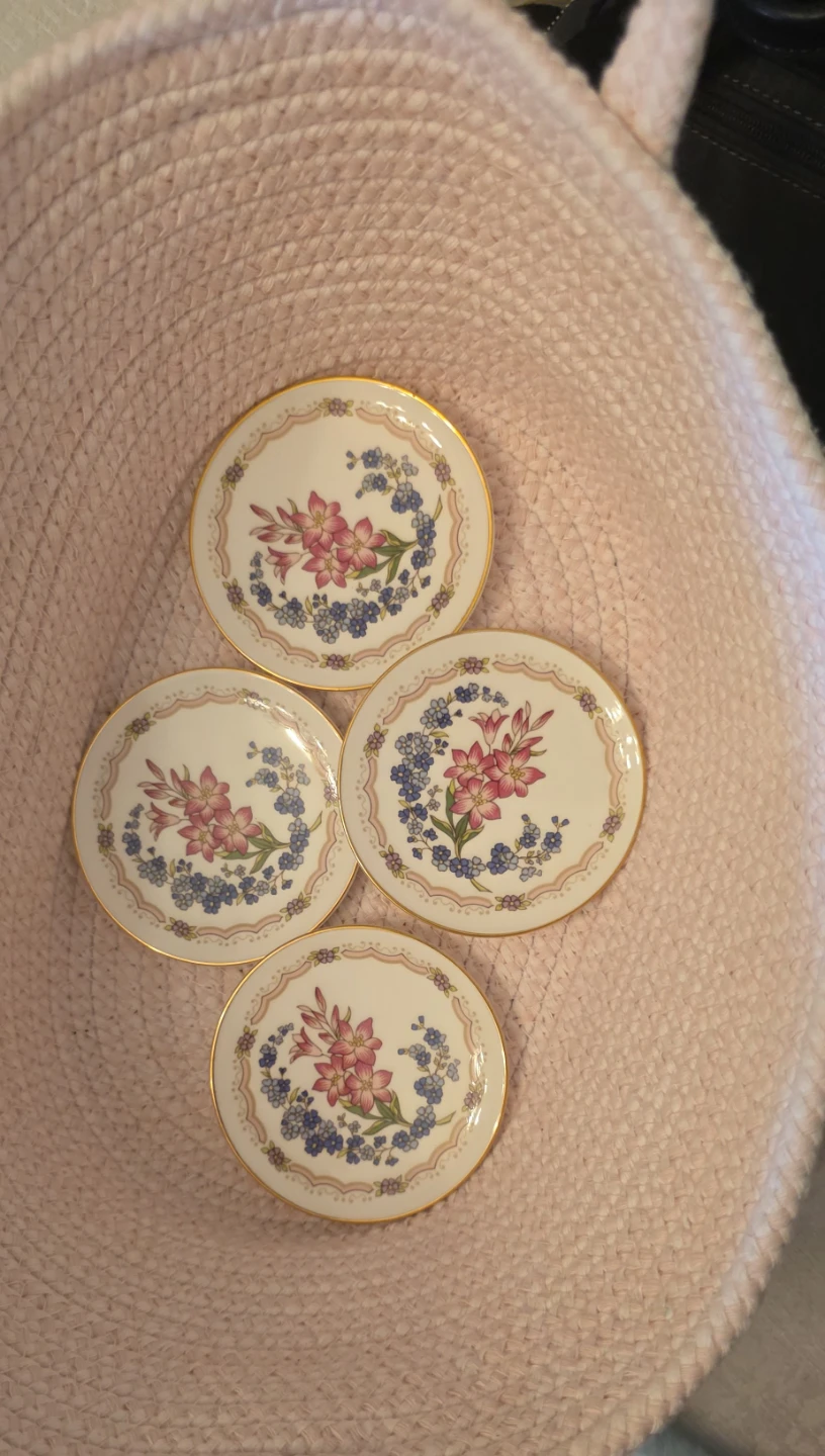 Coalport Bone China Side Plates (Set of 4) - photo 3