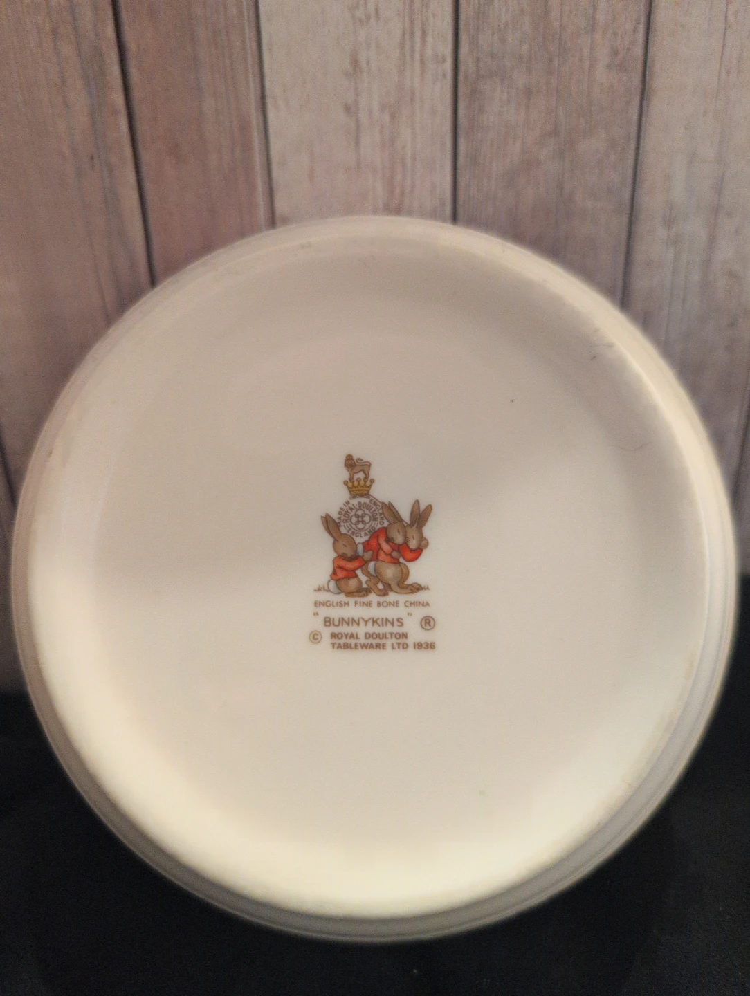 Royal Doulton Bunnykins Bowl "Gardening" - photo 2