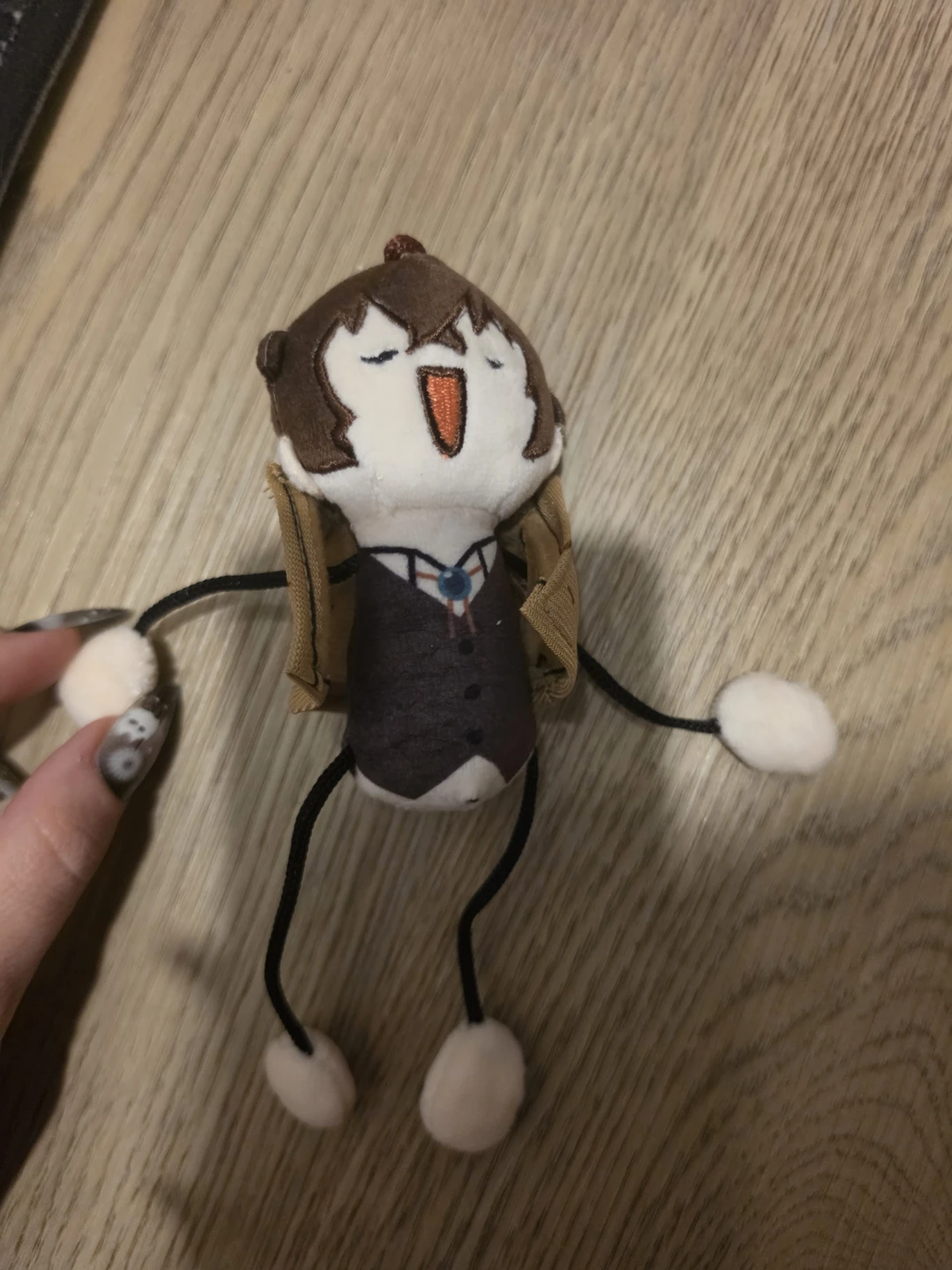 Bungo Stray Dogs Plush Toy Keychain Osamu Dazai - photo 2