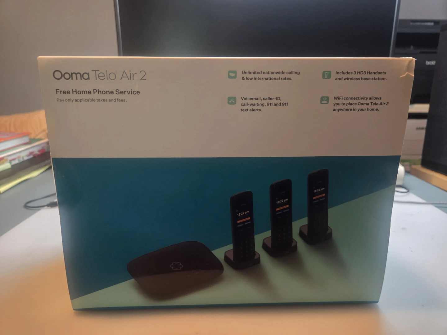 Ooma Telo Air 2  Free Home Phone Service