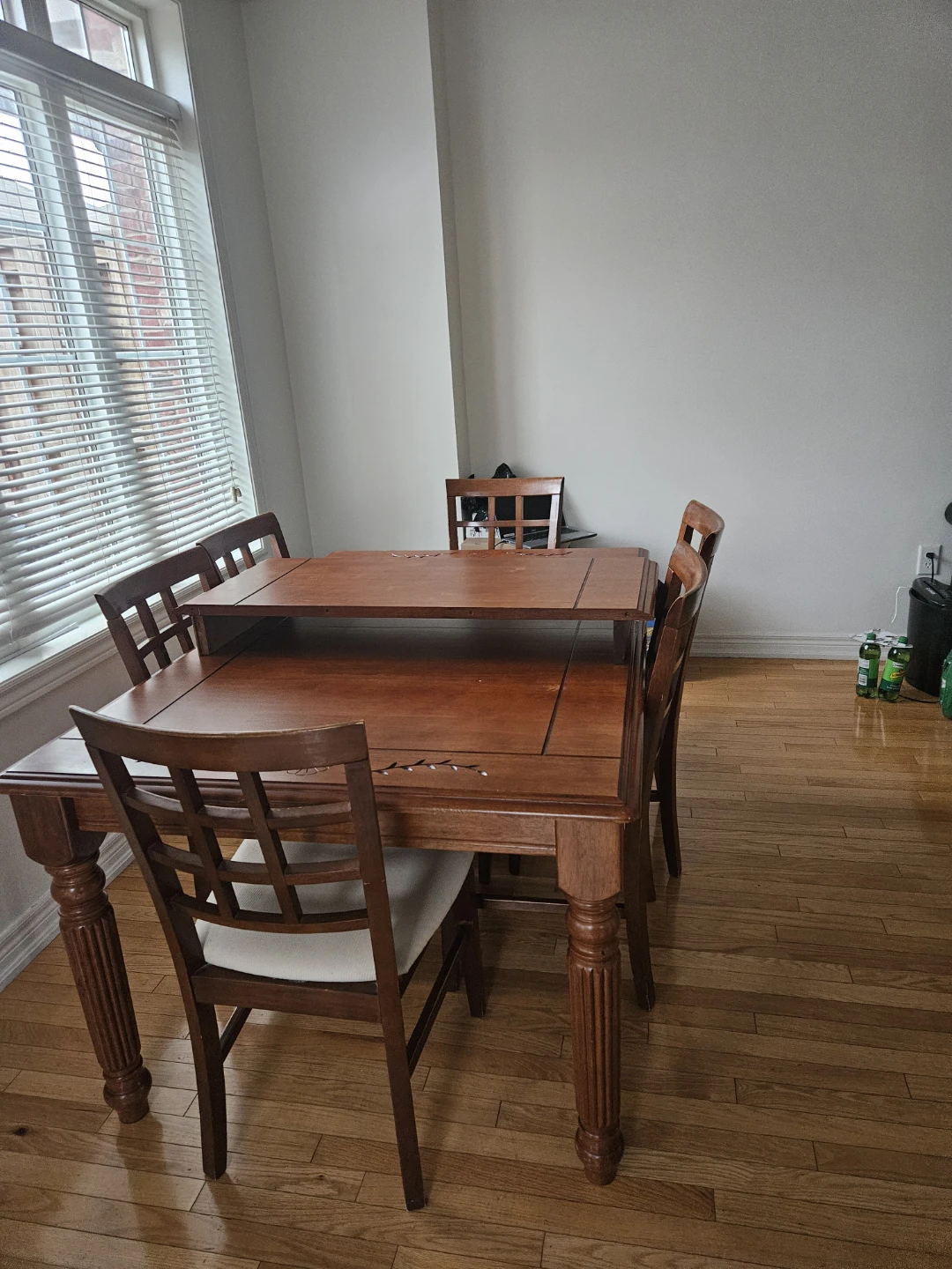 Wooden Dining Table with 6 Chairs - photo 2