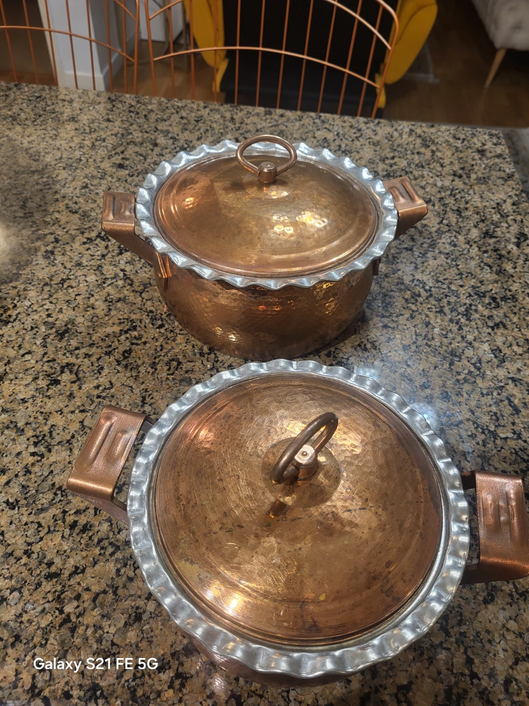 Copper Pots with Lids - photo 3