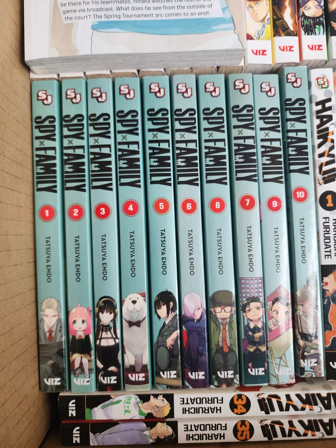 Spy x Family Manga Volumes 1-10