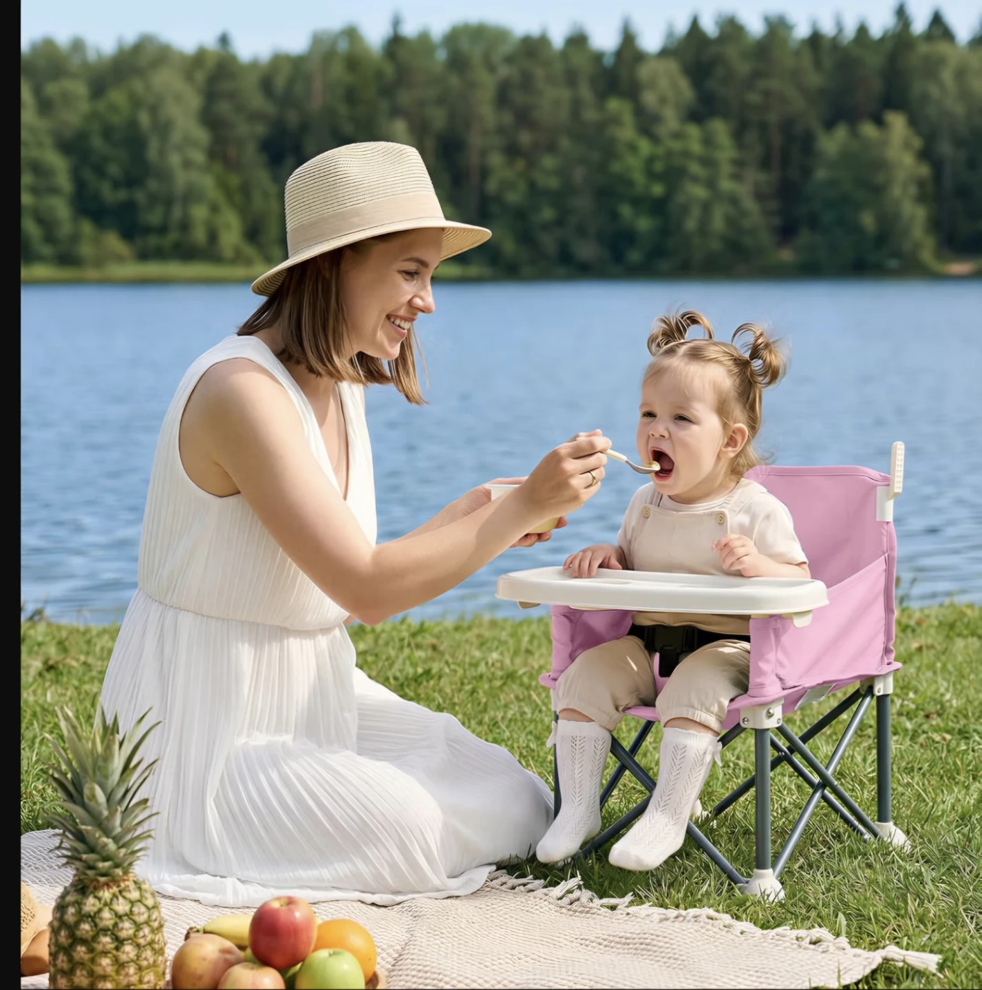 Sunchildor Baby Booster Seat Removable Tray/Canopy - photo 4