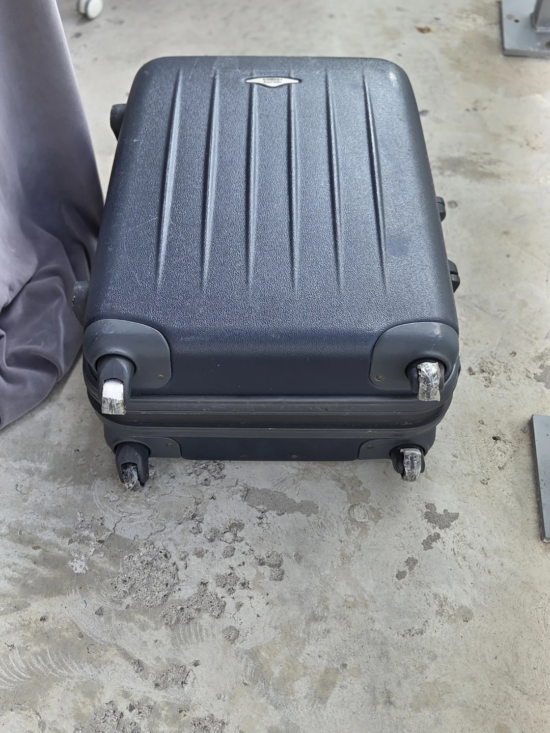 American Tourister Dark Blue Hardside Spinner Luggage - photo 5