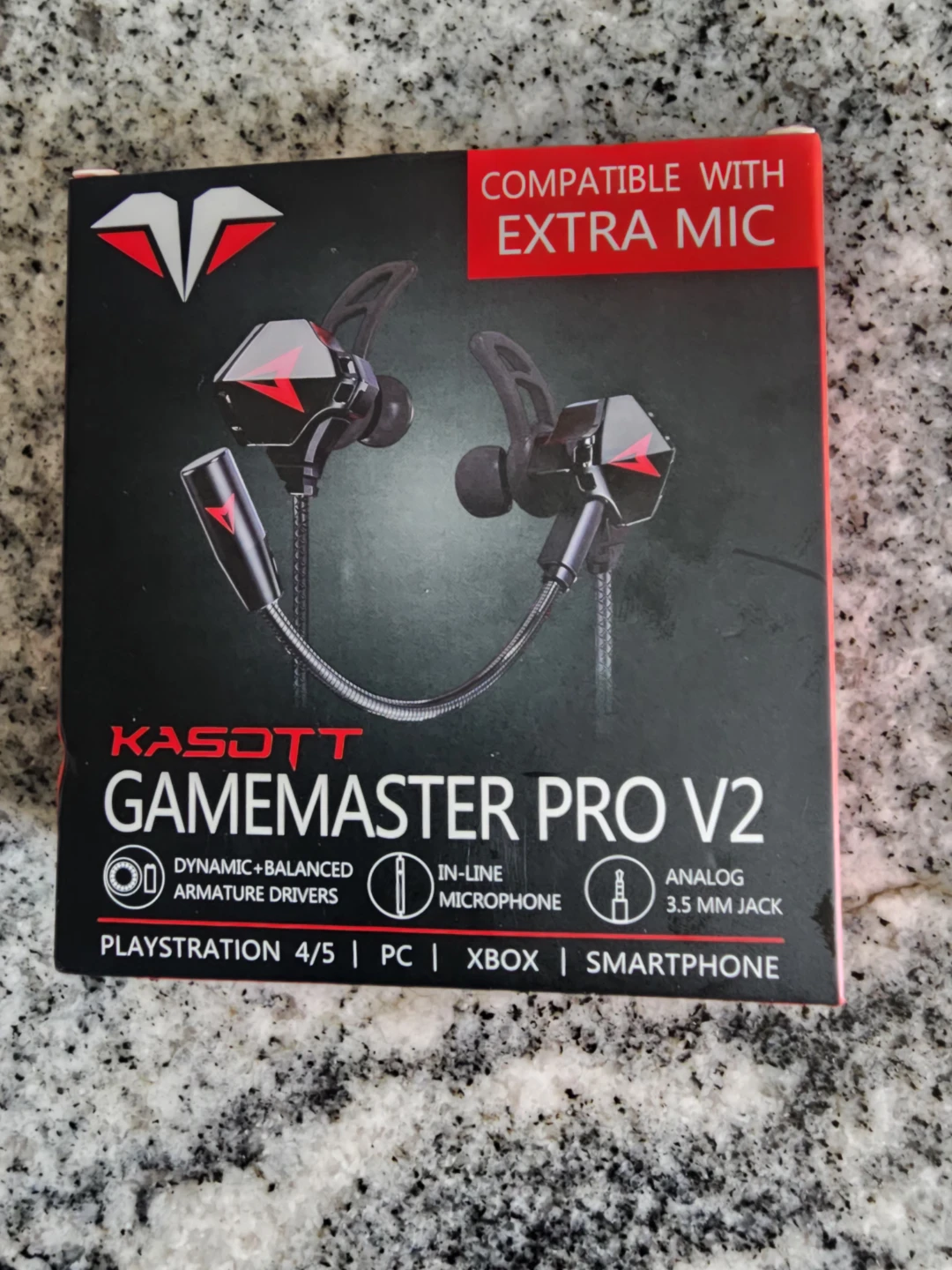 Kasott Gamemaster Pro V2 Gaming Earbuds