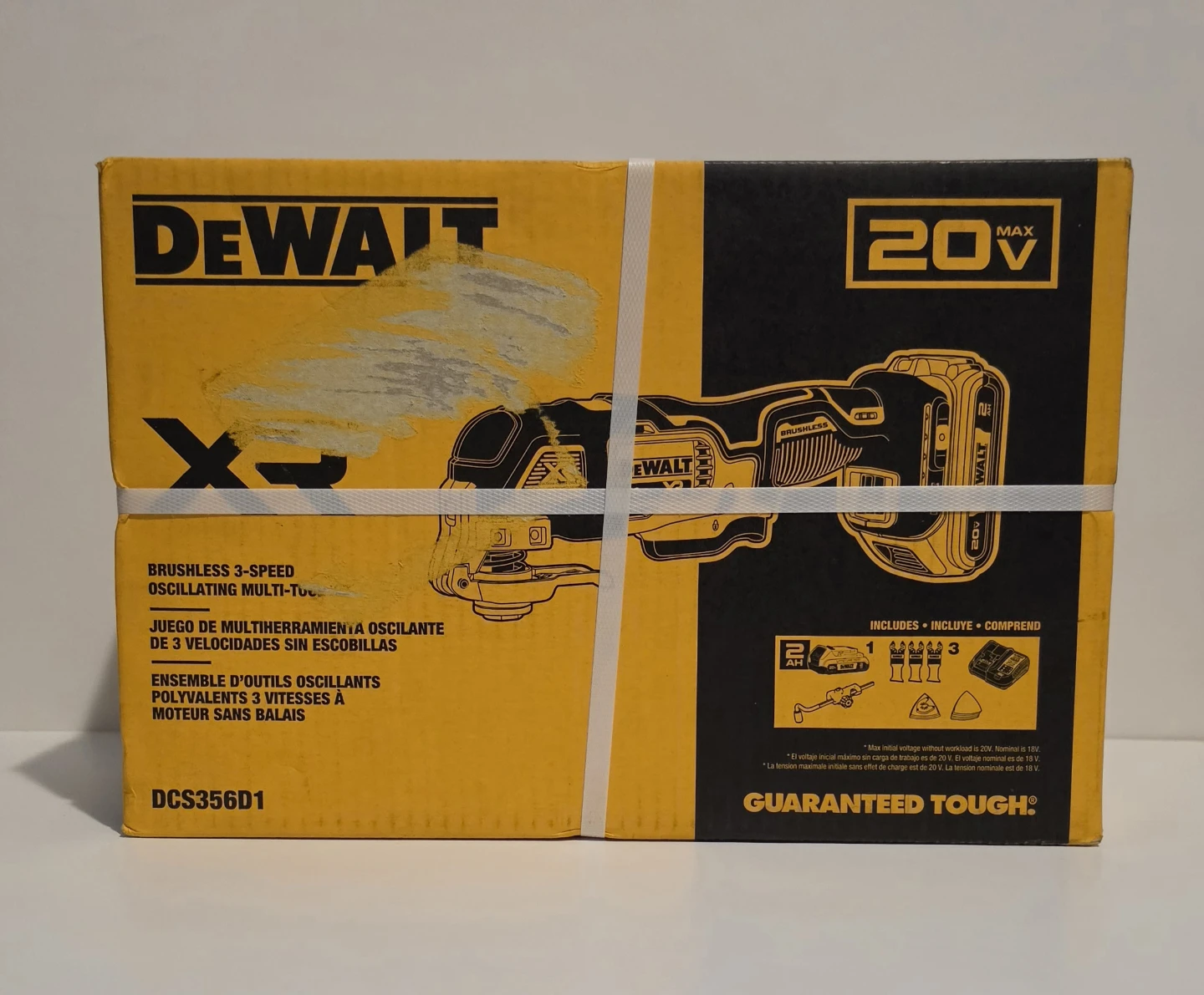 DeWalt DCS356D1 20V MAX Brushless Oscillating Multi-Tool