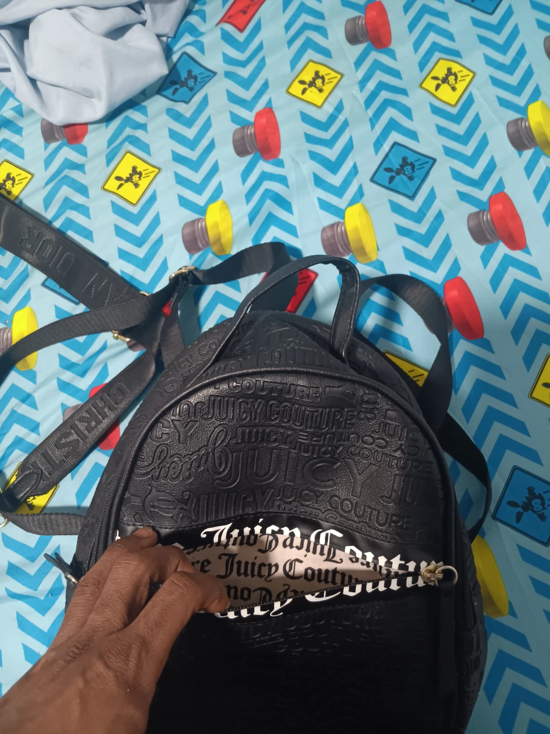 Black Juicy Couture Backpack Purse - photo 2