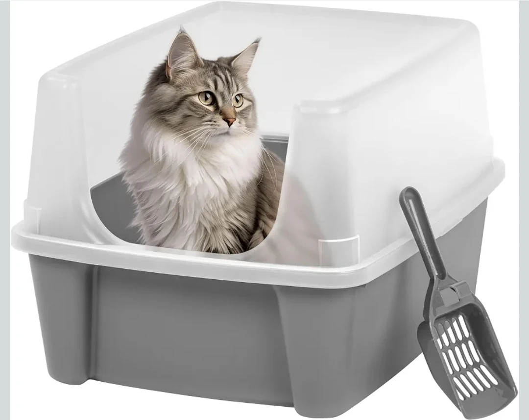 Cat Litter Box with Scoop