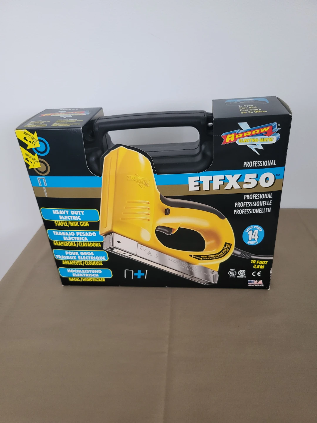 BNIB Arrow EFX50 Heavy Duty Electric Staple/Nail Gun - photo 2