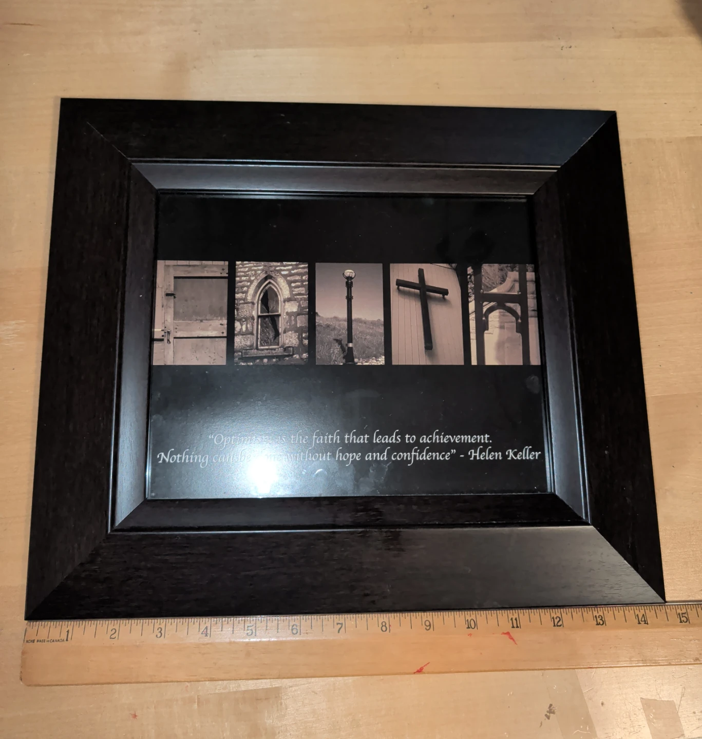 Inspirational Framed Art - Dale Carnegie Quote. - photo 4