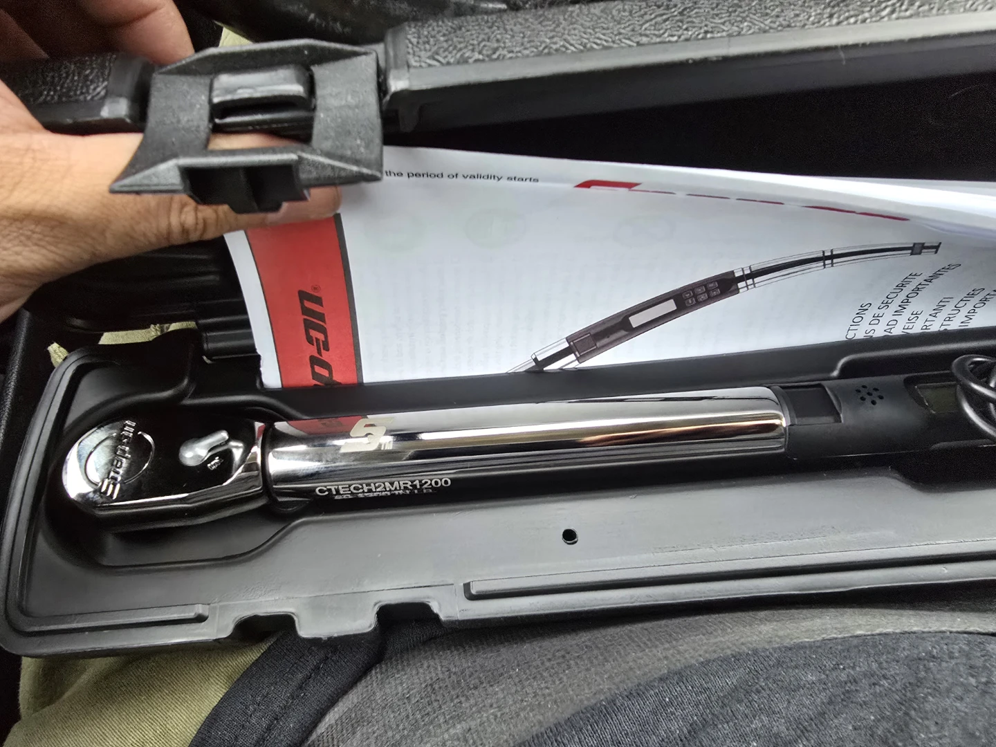 Snap-On CTECH2MR1200 Torque Wrench 3/8" Fixed-Head - photo 2