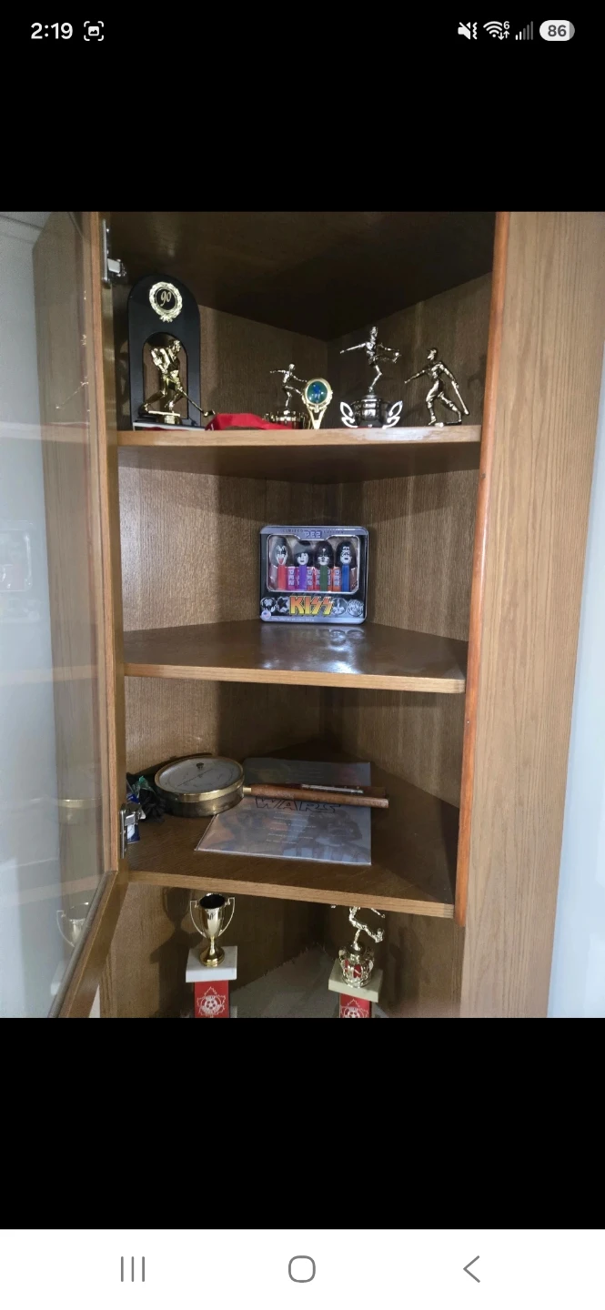 Corner Cabinet with Glass Door - photo 5