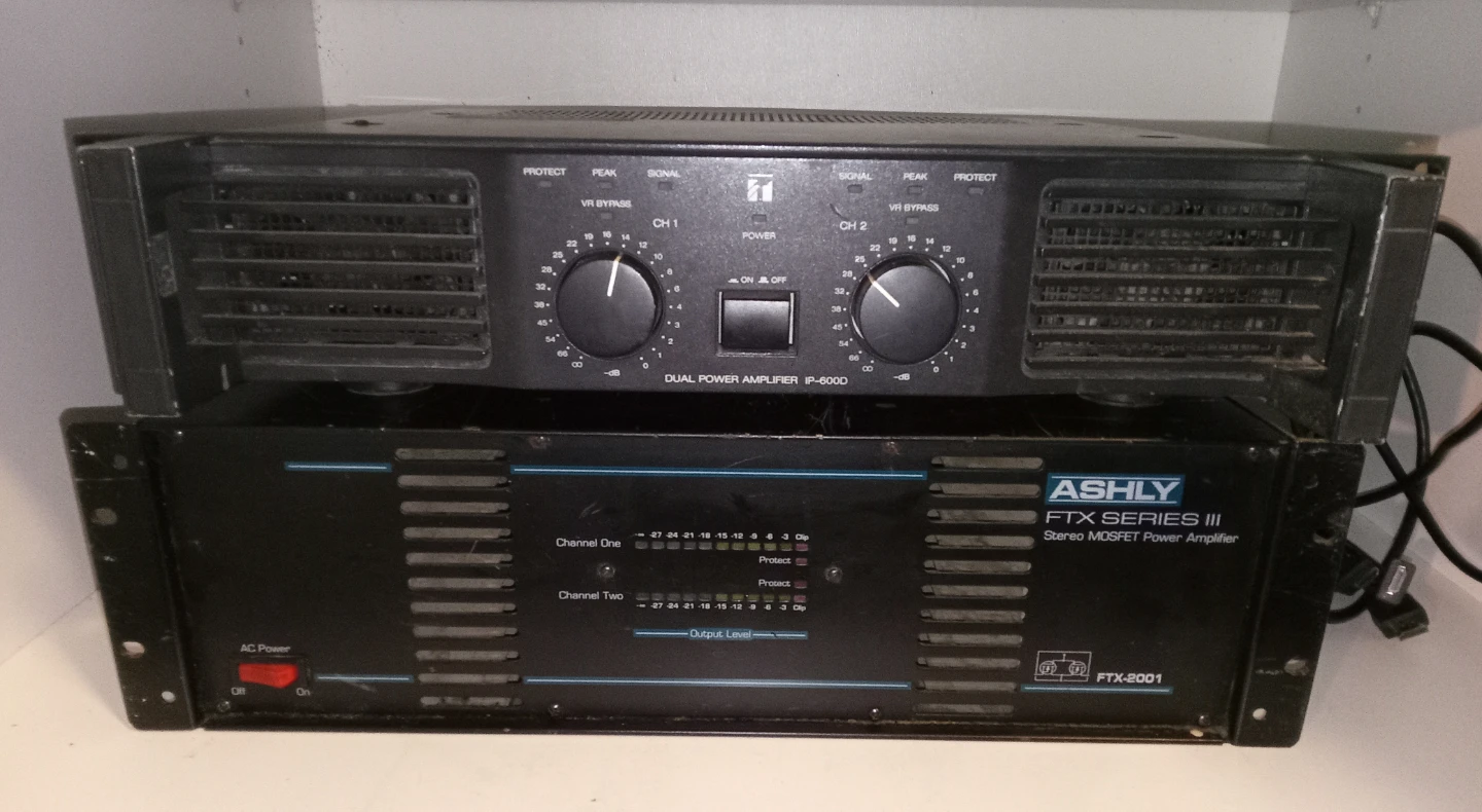 Ashly FTX Series III Stereo MOSFET Power Amplifier FTX-2001