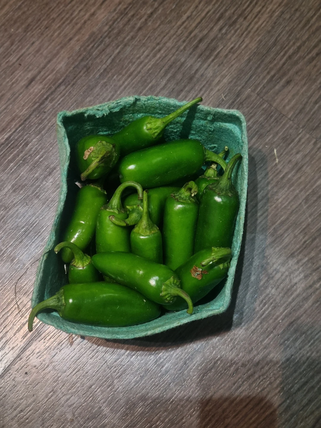 Free fresh jalapeño peppers