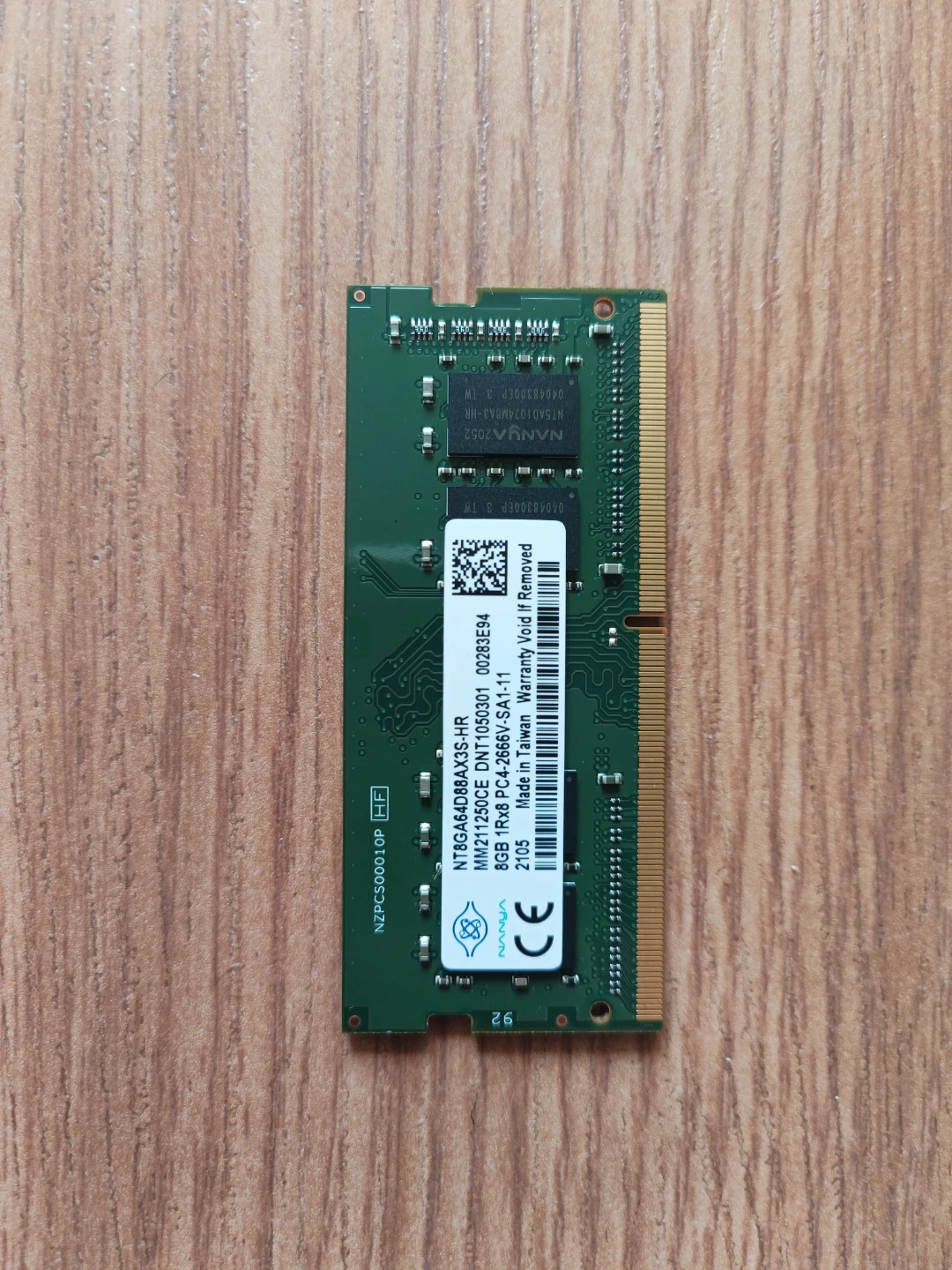 8GB DDR4 PC4-2666V Laptop RAM