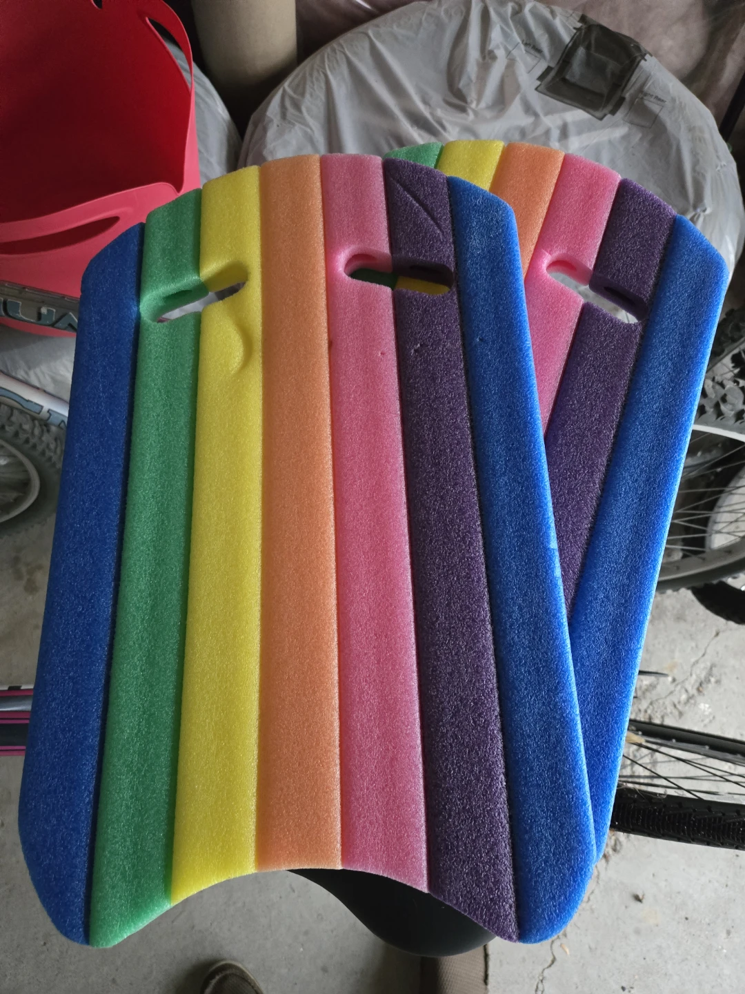 Rainbow Foam Swim Board