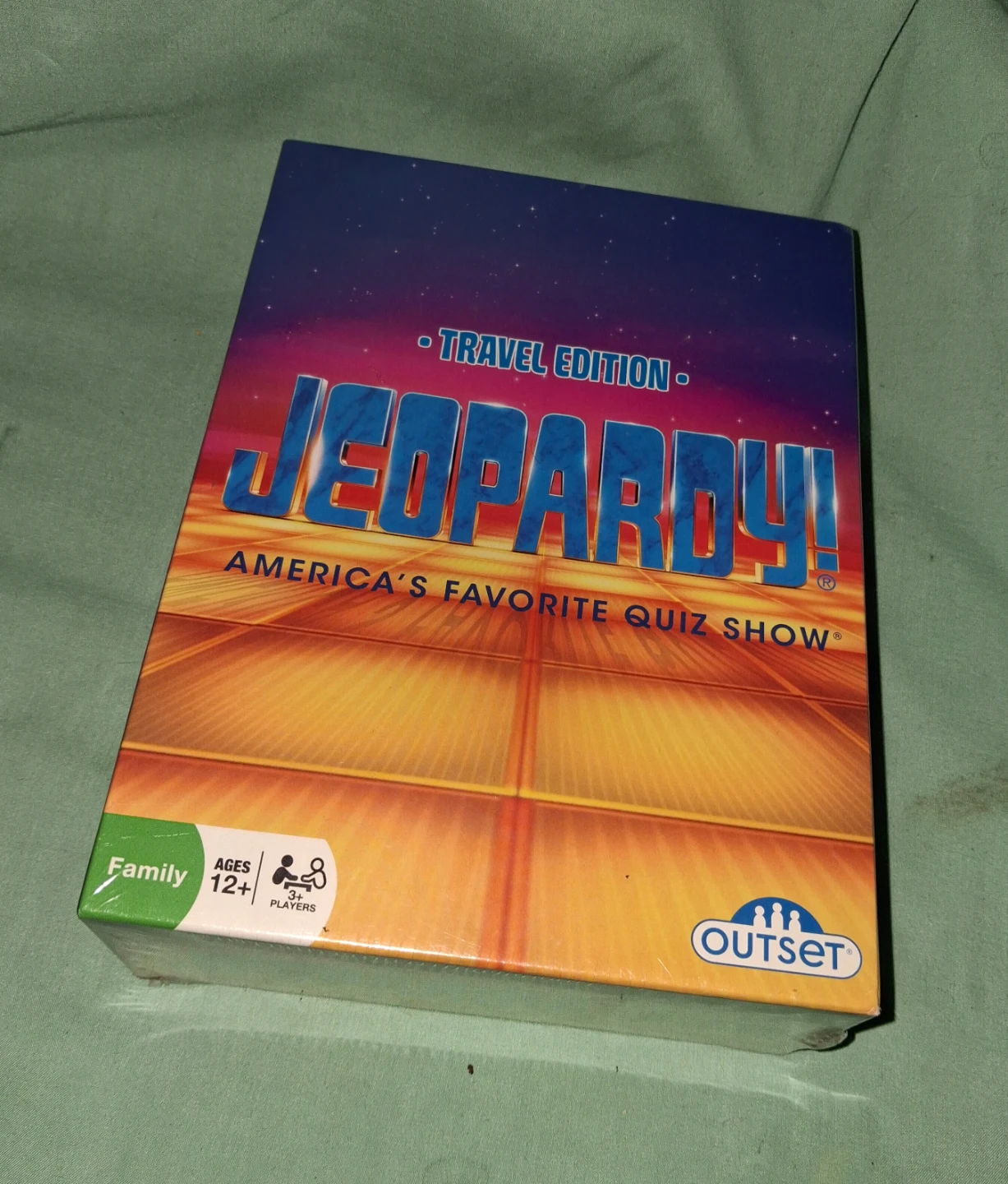 Jeopardy Travel Edition Board Game New In Unopened Box