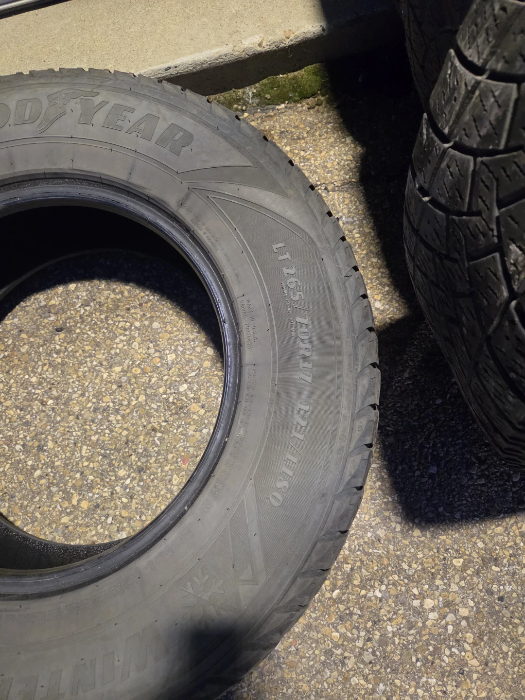Goodyear Wintercommand LT265/70R17 Tires (Set of 4) - photo 2