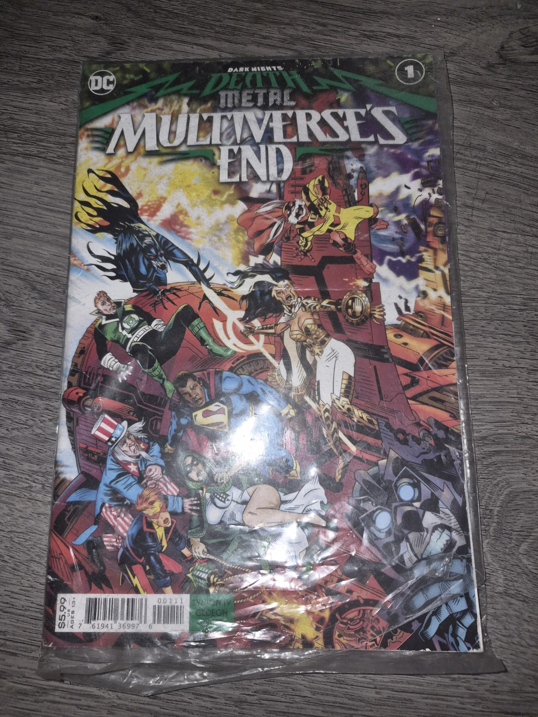 DC Comics Death Metal Multiverse's End #1 Comic Book