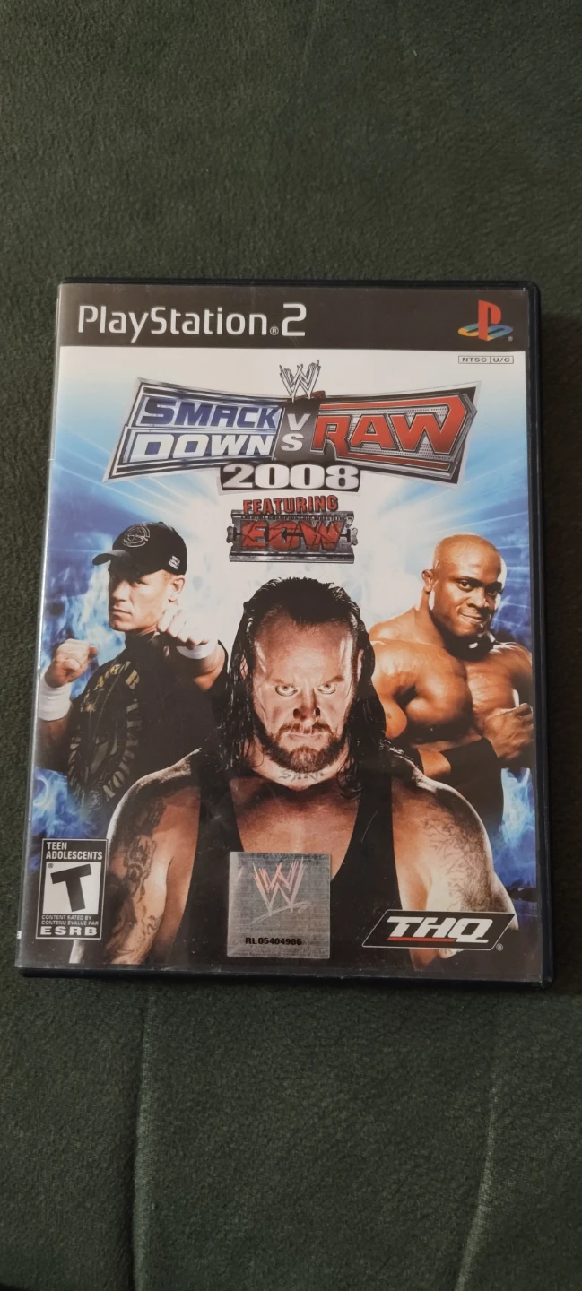 Smackdown vs Raw 2008 PlayStation 2