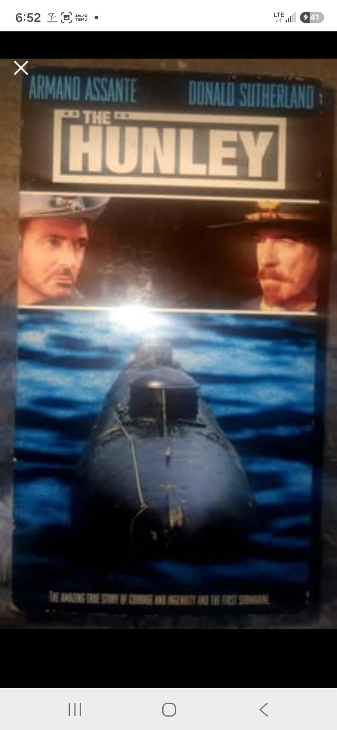 The Hunley DVD