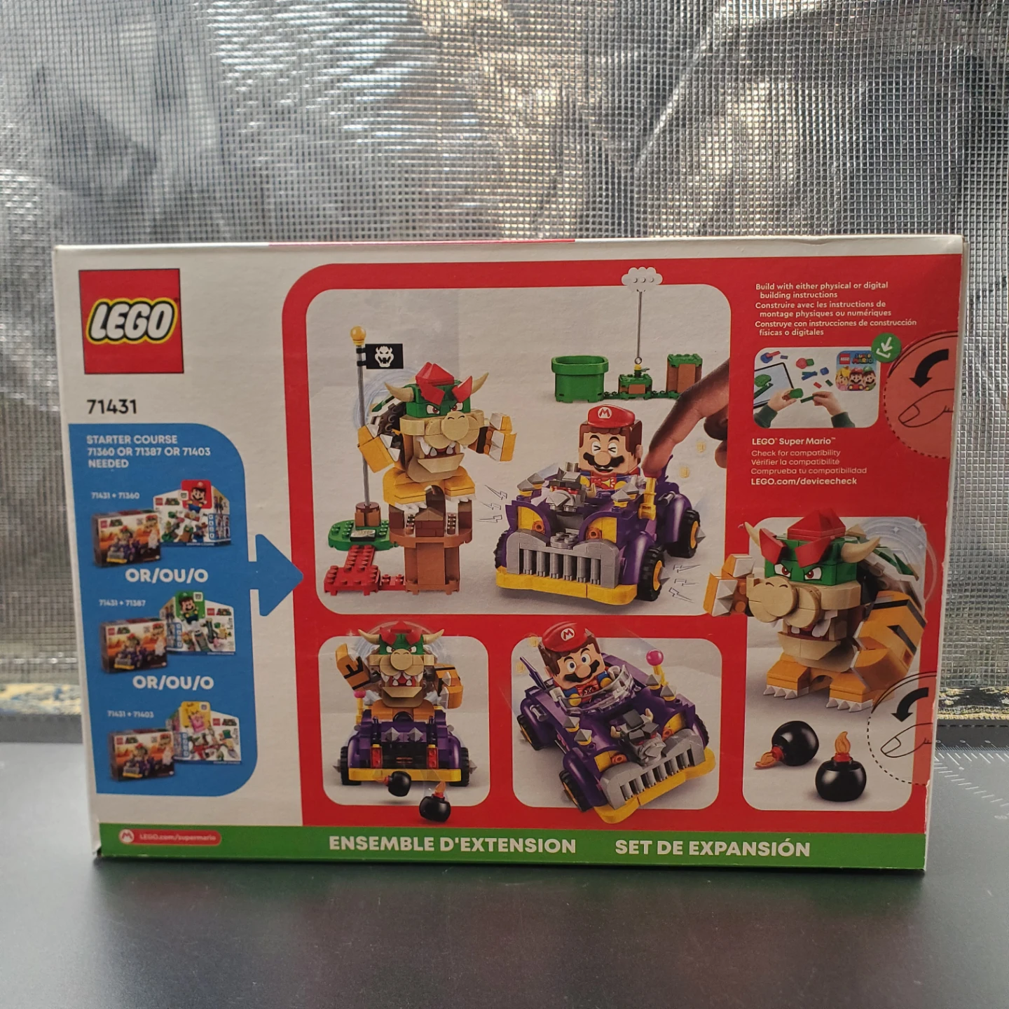 LEGO Super Mario Bowser's Muscle Car Expansion Set 71431 - photo 5