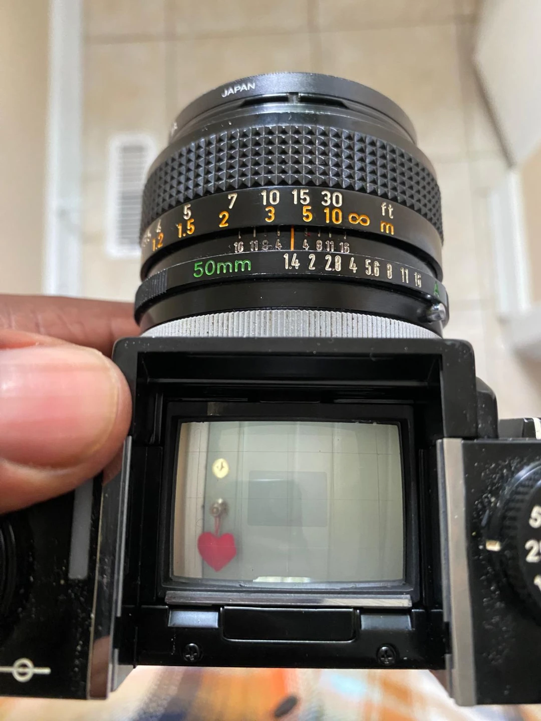 Canon F-1 35mm SLR Film Camera with Canon FD 50mm f/1.4 Lens - photo 4