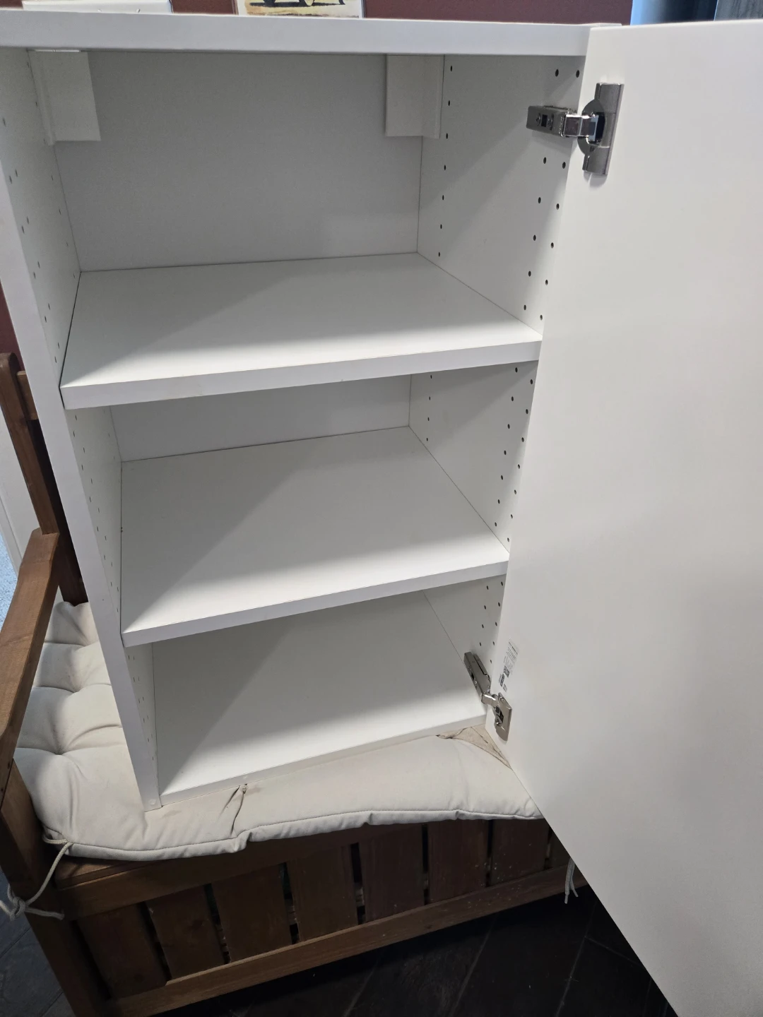 ENHET Wall cabinet with door, white - photo 2