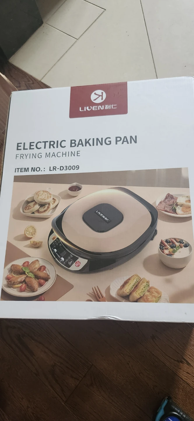 LIVEN Electric Baking Pan Frying Machine