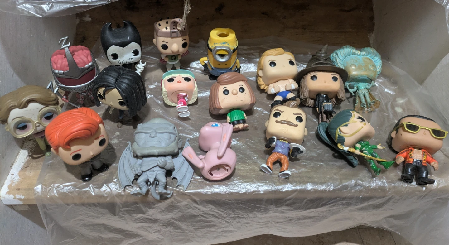 Assorted Funko Pop Figure Collection