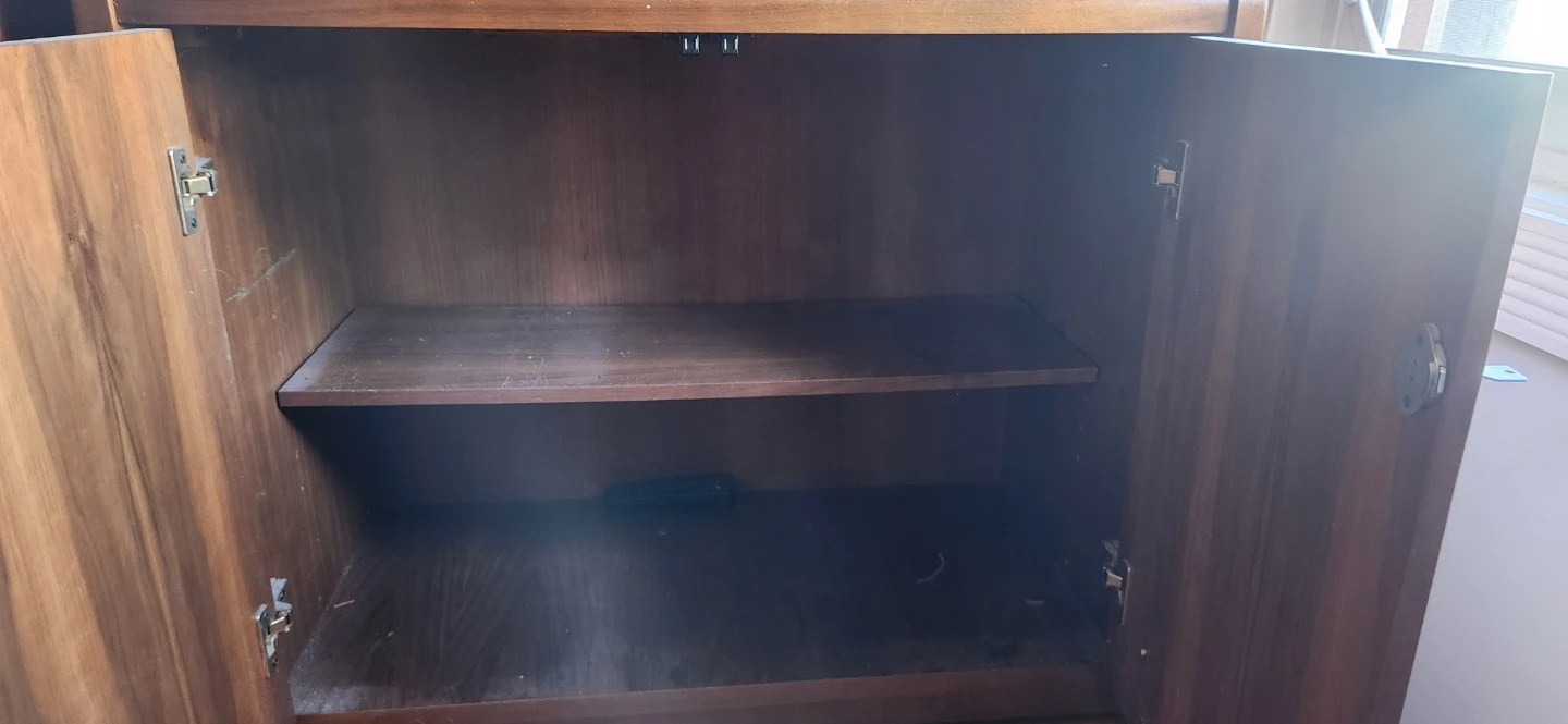 Vintage Two-Door Cabinet w/key - photo 2