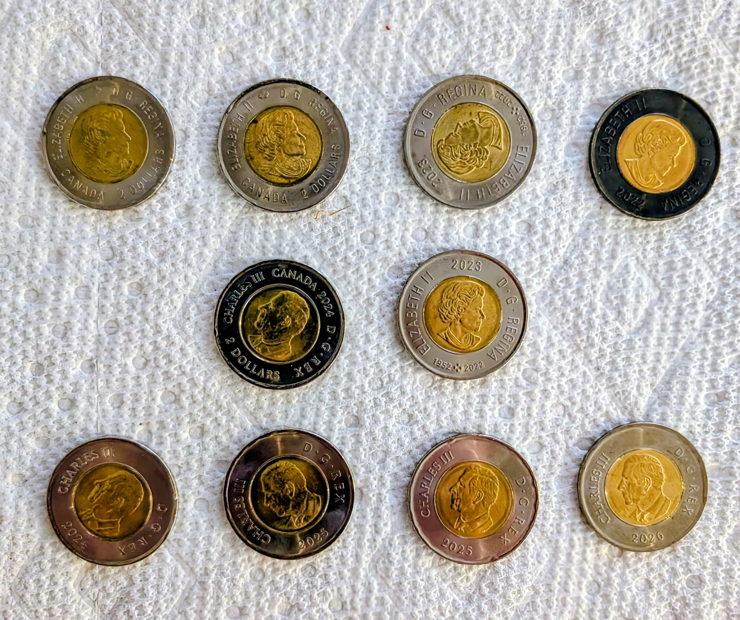 Canadian Twoonies - photo 2