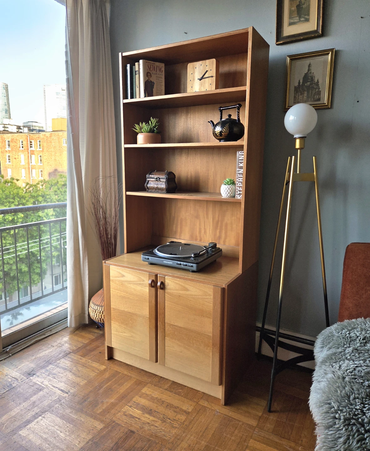 Vintage Danish Modern Teak Modular Wall Unit - photo 3