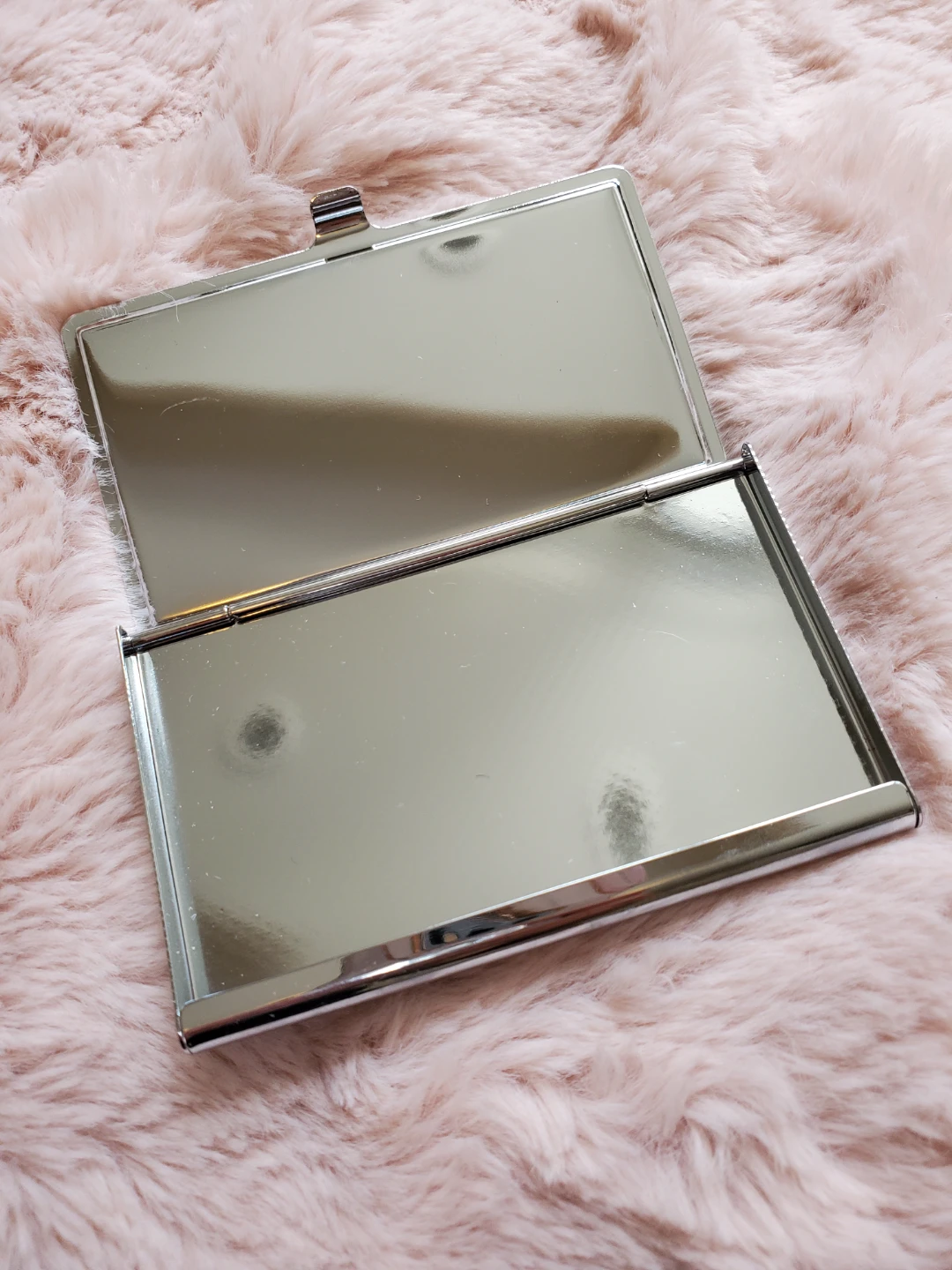 New Business Card Holder Case Compact Mirror with Matisse Print - photo 2
