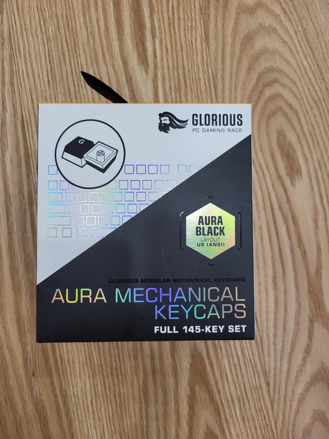 Glorious Aura v2 Mechanical Keycaps - Full 145-Key Set